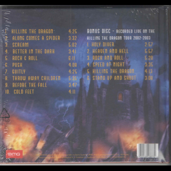 DIO Killing The Dragon 2CD DELUXE EDITION MEDIABOOK [CD]